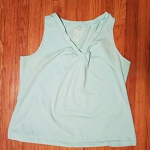 Aqua/Mint Stretch Tank Top